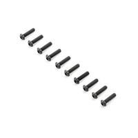 TLR BUTTON HEAD SCREWS, M4X16MM, 10PCS, 8X