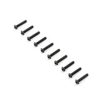 TLR BUTTON HEAD SCREWS, M4X20MM (10)