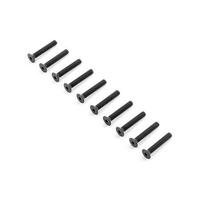 TLR FLAT HEAD SCREWS, M5X30MM (10)