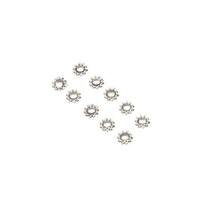 TLR EXTERNAL TOOTH LOCK WASHER, M3 (10) - TLR256007