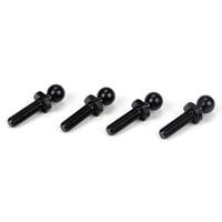 TLR BALLSTUD, 4.8 X 10MM, 4PCS, 22 5.0, 22X-4
