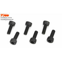 4X10MM STEEL CAP SCREW(6)