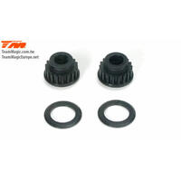 E4 NYLON 18T CENTER PULLEY (2)