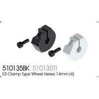E5 Option Clamp 14Mm Wheel Hex Black (4)