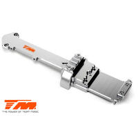 E5 OPTION CNC CENTRE TOP PLATE SILVER