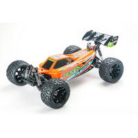 CAR - 1/8 XL ELECTRIC - 4WD TRUGGY - RTR - 2500KV BRUSHLESS MOTOR - 4S - WATERPROOF - TEAM MAGIC TEKEN ORANGE
