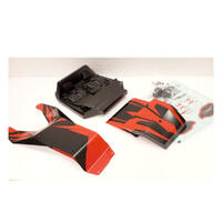 Cabin And Panels - Red