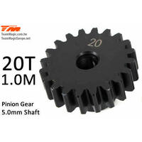 PINOION GEAR M1 FOR 5MM SHAFT 20T