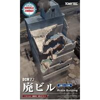 TOMYTEC 1/144 D-CM22 DIO COM RUINS BUILDING