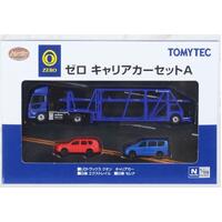 TOMYTEC TRAILER COLLECTION ZERO CARRIER CAR SET A