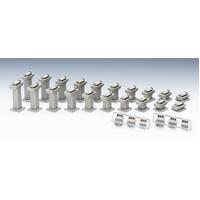 TOMIX N CONCRETE PIER SET 10PIERS INDIFFERENT HEIGHTS (2)(JAPAN)