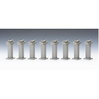 TOMIX N CONCRETE PIER P10-55MM SET(8)