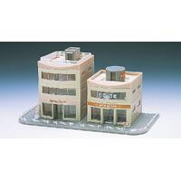 TOMIX N ROUND BUILDING (BEIGE)