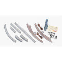Tomix N Turn Out Curve Track Set