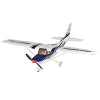 Top Rc 400 Class Cessna 182 Blue Pnp Rc Aircraft