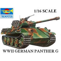TRUMPETER 1/16 GERMAN PANTHER G - LATE VERSION PLASTIC MODEL KIT