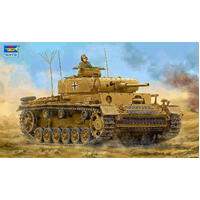 Trumpeter 1/16 Pz.Kpfw.Iii Ausf.J Plastic Model Kit