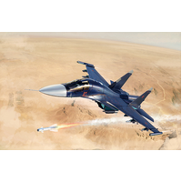 TRUMPETER 1/72 RUSSIAN SU-34 FULLBACK FIGHTER-BOMBER PLASTIC MODEL KIT [01652]