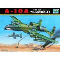 TRUMPETER 1/32 US A-10A THUNDERBOLT II PLASTIC MODEL KIT [02214]