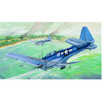 TRUMPETER 1/32 US NAVY SBD-5/A-24B 'DAUNTLESS' PLASTIC MODEL KIT [02243]