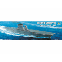 TRUMPETER 1/350 U.S. CV-2 LEXINGTON 05/1942 PLASTIC MODEL KIT [05608]