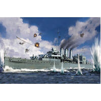 TRUMPETER 1/700 HMS CORNWALL PLASTIC MODEL KIT [06734]