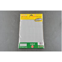 TRUMPETER ZIMMERIT PLASTIC SHEET A4 SIZE MODELLING TOOL [09972]