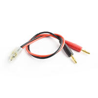 MALE TAMIYA TO 4.0MM CONNECTOR CHARGING CABLE16AWG 30CM SILICONE WIRE