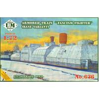 UM-MT 1/72 ARMORED TRAIN "FASCISM FIGHTER" (BASE VARIANT" ) PLASTIC MODEL KIT