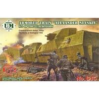 UM-MT 1/72 ARMORED TRAIN "ALEXANDR NEVSKY" PLASTIC MODEL KIT
