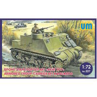 UNIMODELS 1/72 ARMORED TROOP-CARRIER M7 <KANGAROO> PLASTIC MODEL KIT