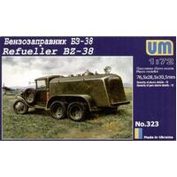 UNIMODELS 1/72 GASOLINE REFUELLING TRUCK BZ-38 PLASTIC MODEL KIT