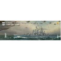 VERY FIRE 1/350 USS CLEVELAND LIGHT CRUISER PLASTIC MODEL KIT