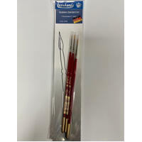 3pc Modellers Standard Brush Set