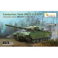 Vespid 1/72 Centurion Tank Mk.5/1-4.Rtr Plastic Model Kit