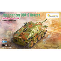 Vespid 1/72 Jagdpanzer38(T)Hetzer Mid Production Plastic Model Kit