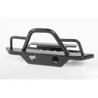 Steel Front Bumper For 1/18 Gelande Ii Rtr W/Blackjack Body (Black)