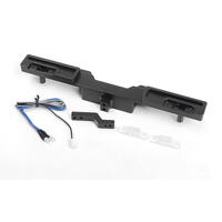 Oxer Rear Bumper W/ Towing Hook, Brake Lenses And Led Lights For Traxxas Mercedes-Benz G 63 Amg 6X6