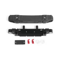Oem Front Bumper W/ License Plate Holder For Axial 1/10 Scx10 Iii Jeep Jlu Wrangler