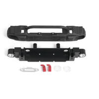 Oem Narrow Front Winch Bumper For Axial 1/10 Scx10 Iii Jeep Jlu Wrangler (B)