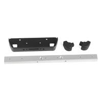 Classic Front Winch Bumper For Rc4Wd Gelande Ii 2015 Land Rover Defender D90 (Silver)