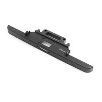 Classic Front Bumper For Rc4Wd Trail Finder 2 Truck Kit "Lwb" W/ 1980 Toyota Land Cruiser Fj55 Lexan Body Set (Black)