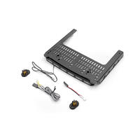 ROOF RACK W/ LIGHT BAR AND WARNING LIGHT FOR TRAXXAS TRX-6 ULTIMATE RC HAULER