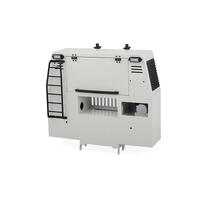 HEADACHE RACK CABINET W/ BATTERY BOX FOR TRAXXAS TRX-6 ULTIMATE RC HAULER (WHITE)