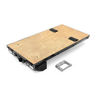 WOOD REAR BED W/ TOOL BOXES FOR TRAXXAS TRX-6 ULTIMATE RC HAULER