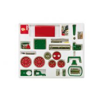 Wilesco D 375 Steam Roller Kit, Green