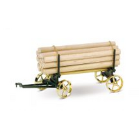 WILESCO A 426 LUMBER WAGON BLACK/BRASS