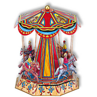 Wilesco M 48 Nostalgic Roundabout With Horses