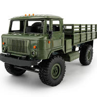 Wpl 1/16 Rc Military Truck 4Wd (Army Green)