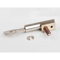 WILESCO OSCILLATING CYLINDER WITH PISTON ROD. PISTON. SPRING AND ROD(D